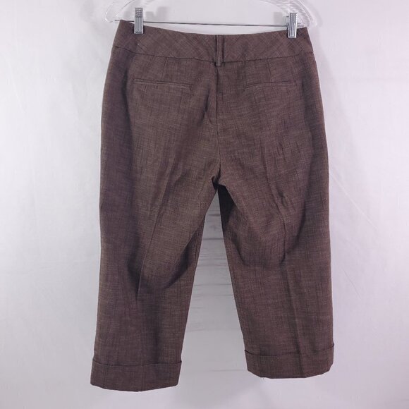 NEW Directions Career/Casual Cuffed Hem Capris 8P - Picture 5 of 12